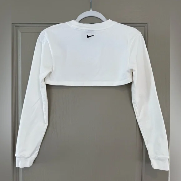 Nike Women's Long Sleeve Crop Top - Picture 2 of 3